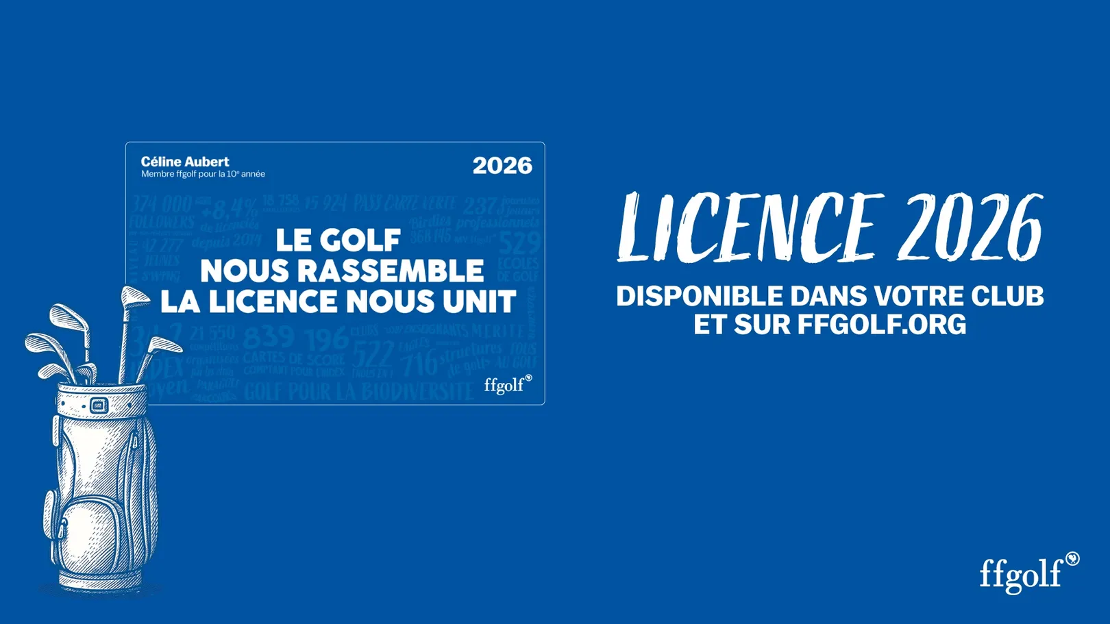 licence golf FFG 2026